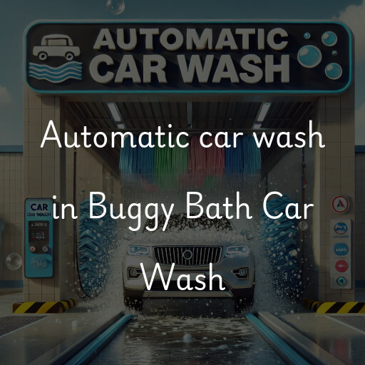 Automatic car wash in Buggy Bath Car Wash