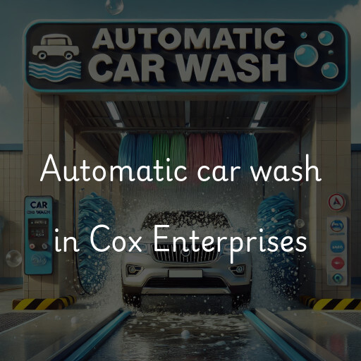 Automatic car wash in Cox Enterprises