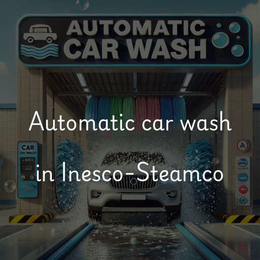 Automatic car wash in Inesco-Steamco