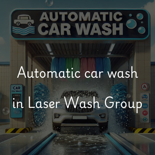 Automatic car wash in Laser Wash Group