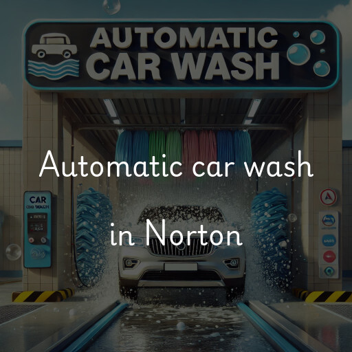 Automatic car wash in Norton