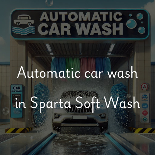 Automatic car wash in Sparta Soft Wash