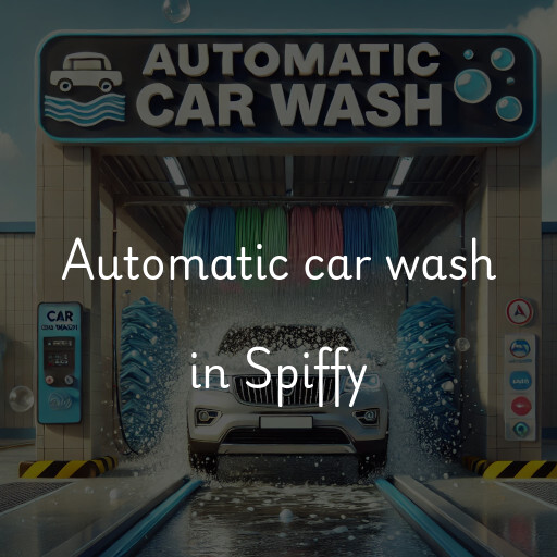 Automatic car wash in Spiffy