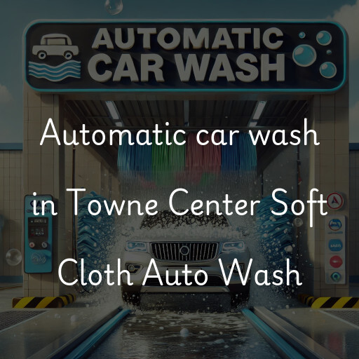 Automatic car wash in Towne Center Soft Cloth Auto Wash