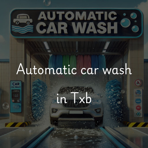 Automatic car wash in Txb