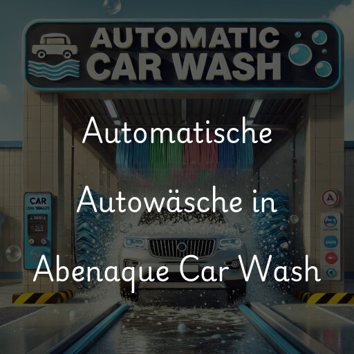 Automatische Autowäsche in Abenaque Car Wash