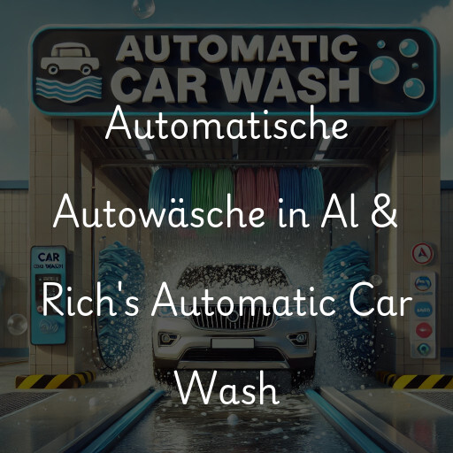 Automatische Autowäsche in Al & Rich's Automatic Car Wash