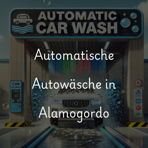 Automatische Autowäsche in Alamogordo