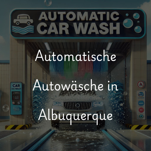 Automatische Autowäsche in Albuquerque