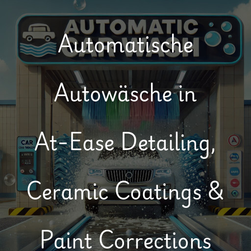 Automatische Autowäsche in At-Ease Detailing, Ceramic Coatings & Paint Corrections