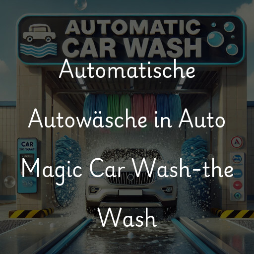 Lavado de autos en Auto Magic Car Wash-the Wash