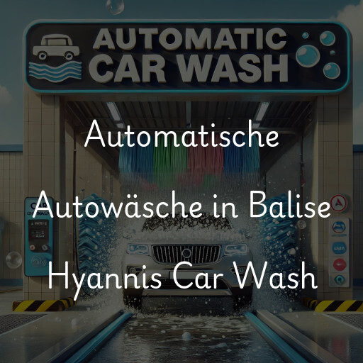 Automatische Autowäsche in Balise Hyannis Car Wash
