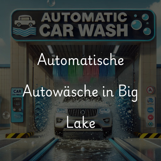 Automatische Autowäsche in Big Lake