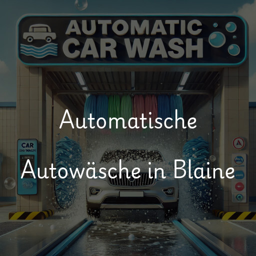 Automatische Autowäsche in Blaine