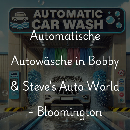 Lavado de autos en Bobby & Steve's Auto World - Bloomington