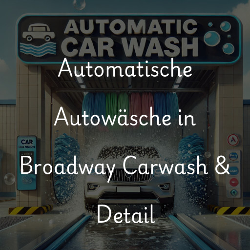 Lavado de autos en Broadway Carwash & Detail