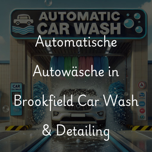 Lavado de autos en Brookfield Car Wash & Detailing