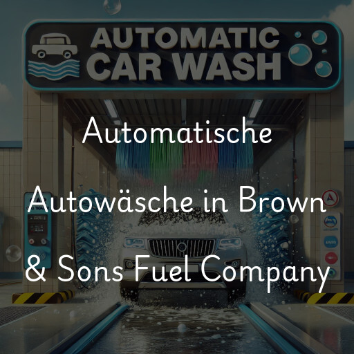 Automatische Autowäsche in Brown & Sons Fuel Company