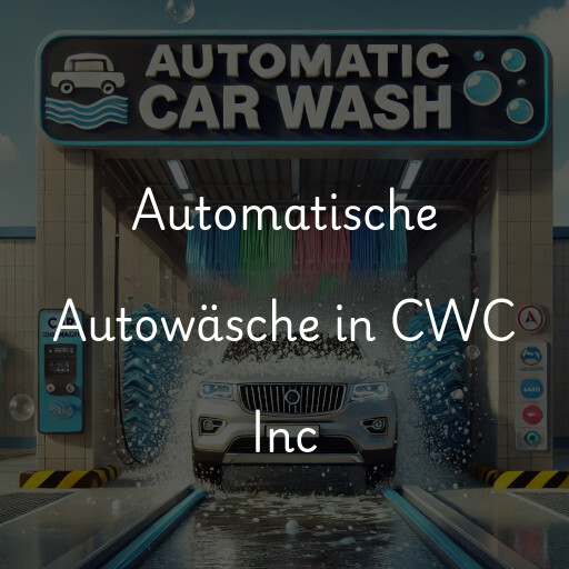 Automatische Autowäsche in CWC Inc