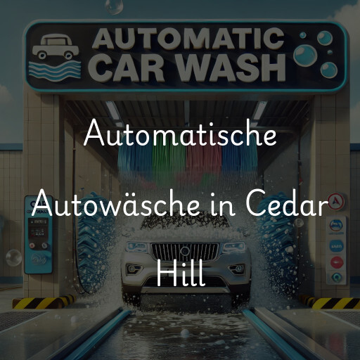 Automatische Autowäsche in Cedar Hill