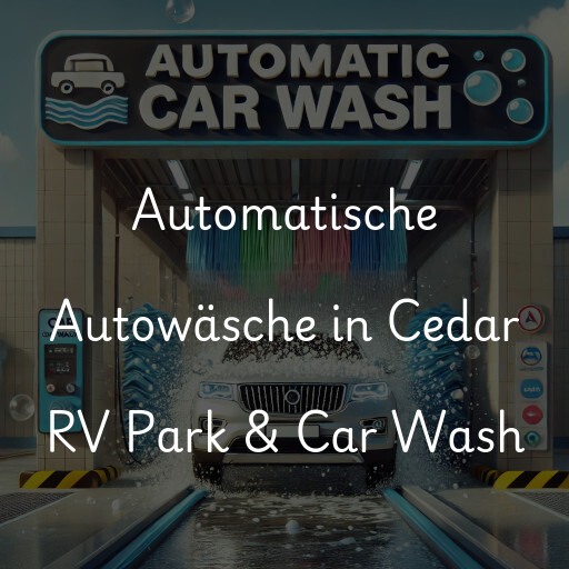 Automatische Autowäsche in Cedar RV Park & Car Wash