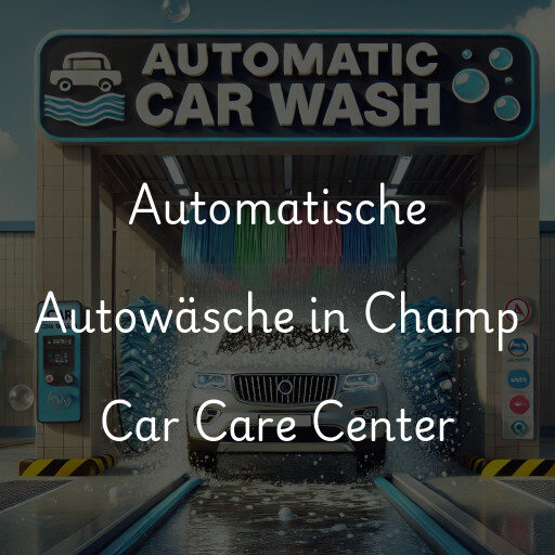 Lavado de autos en Champ Car Care Center