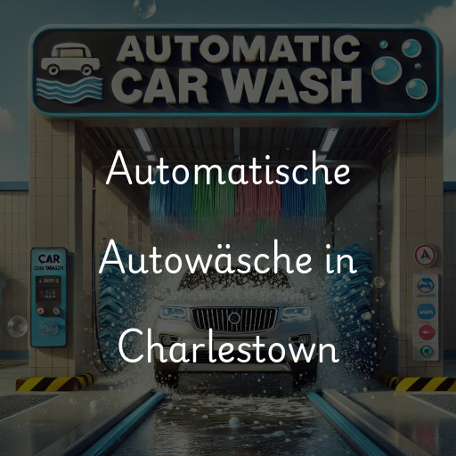 Automatische Autowäsche in Charlestown