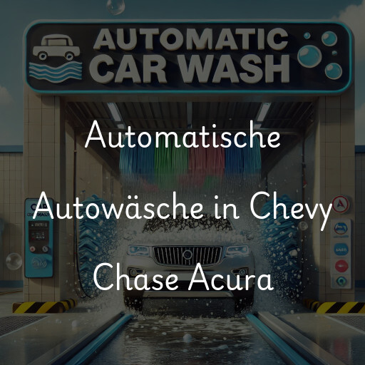 Lavado de autos en Chevy Chase Acura