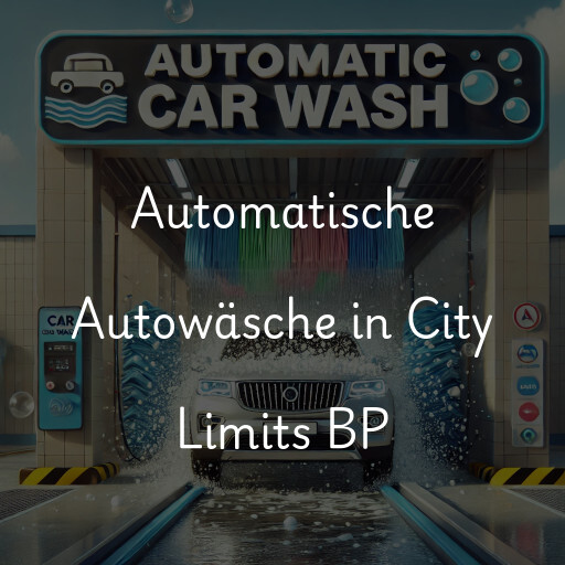Automatische Autowäsche in City Limits BP