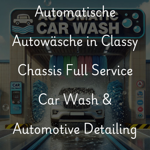 Automatische Autowäsche in Classy Chassis Full Service Car Wash & Automotive Detailing Centers