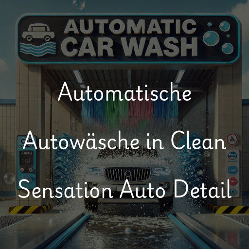 Lavado de autos en Clean Sensation Auto Detail