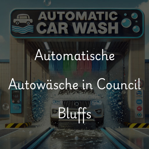 Automatische Autowäsche in Council Bluffs