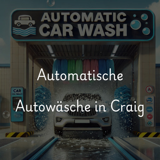 Automatische Autowäsche in Craig