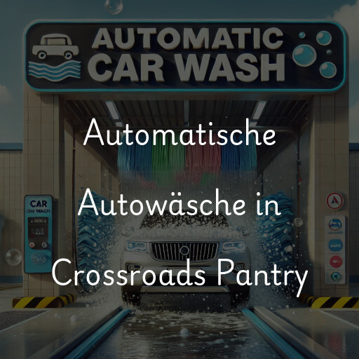 Automatische Autowäsche in Crossroads Pantry