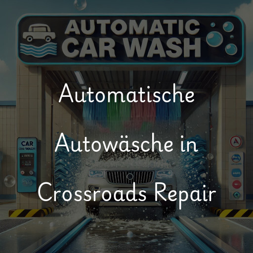 Automatische Autowäsche in Crossroads Repair