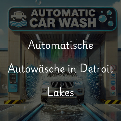 Automatische Autowäsche in Detroit Lakes