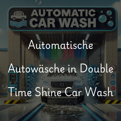 Automatische Autowäsche in Double Time Shine Car Wash