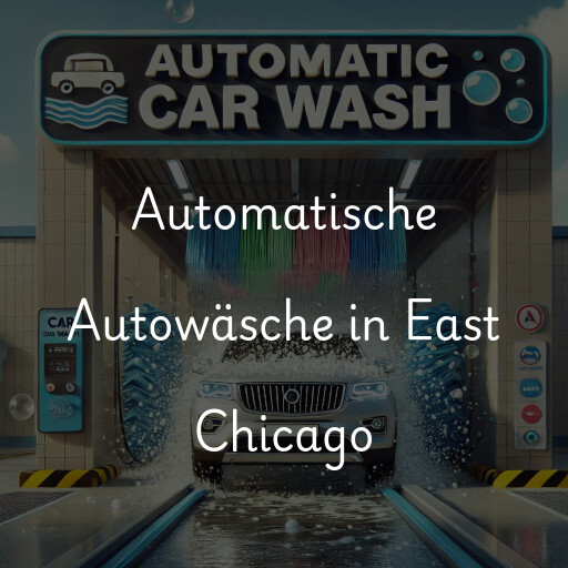 Automatische Autowäsche in East Chicago