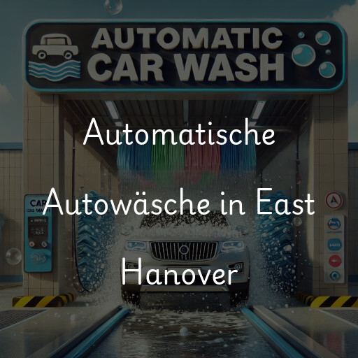 Automatische Autowäsche in East Hanover