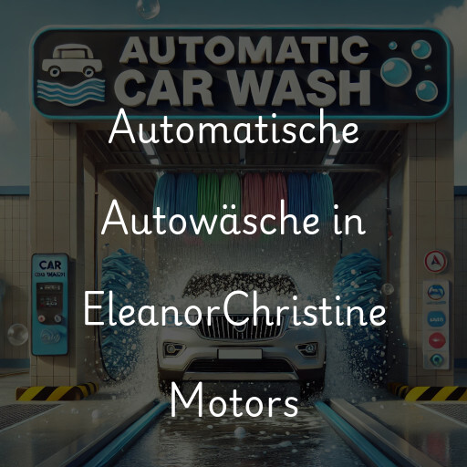 Lavado de autos en EleanorChristine Motors