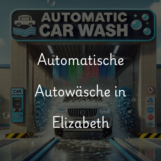 Automatische Autowäsche in Elizabeth