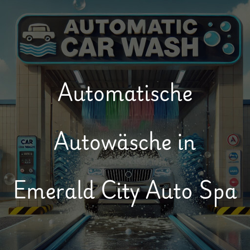 Automatische Autowäsche in Emerald City Auto Spa
