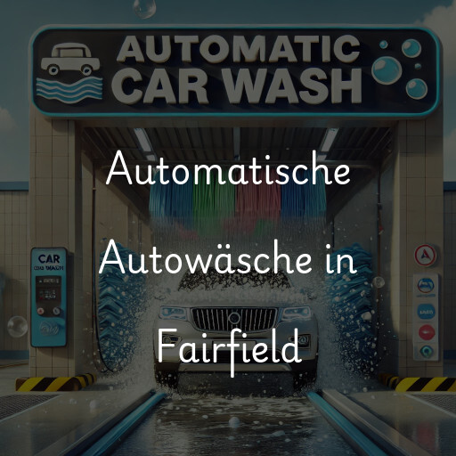 Automatische Autowäsche in Fairfield