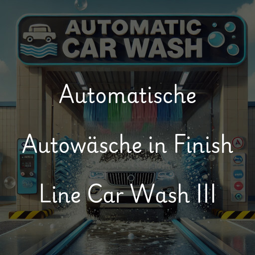 Automatische Autowäsche in Finish Line Car Wash III