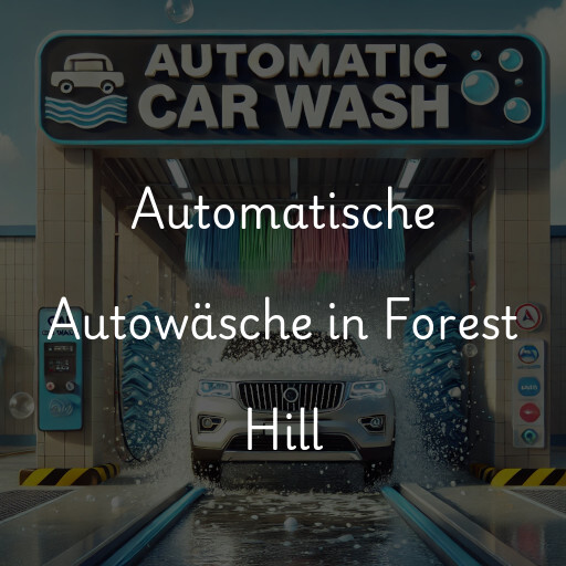 Automatische Autowäsche in Forest Hill