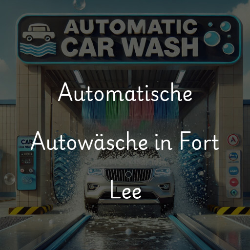 Automatische Autowäsche in Fort Lee