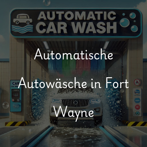 Automatische Autowäsche in Fort Wayne