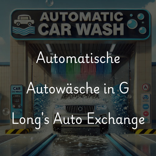 Lavado de autos en G Long's Auto Exchange