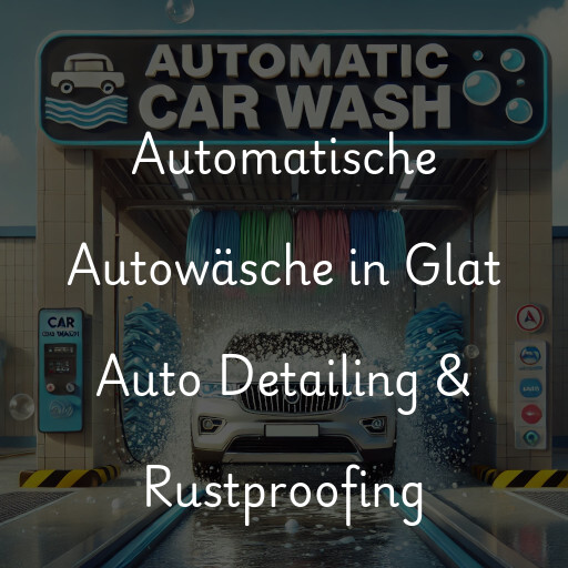 Automatische Autowäsche in Glat Auto Detailing & Rustproofing