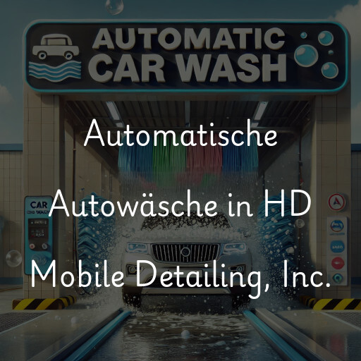 Lavado de autos en HD Mobile Detailing, Inc.